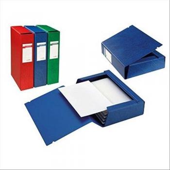 Scatola Portaprogetti Archivio 3L con 6 Scompartimenti e Chiusura a Strappo - SEI Rota - 67312007
