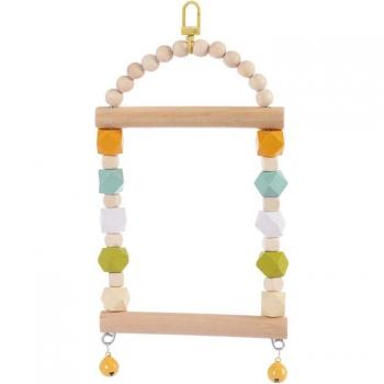 Colorful Bead Swing for Birds