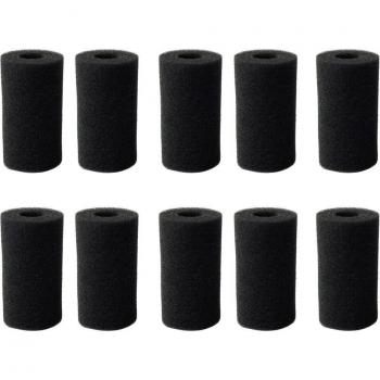 10x Black Filter Foam Sponge for Aquarium Debris