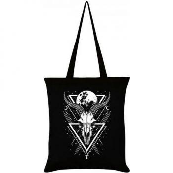 Lunar Skull Tote Bag
