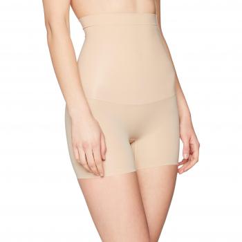 Spanx Damen Taillenslip Shape My Day HIGH Waisted Girl Short, Beige (Natural 000), 36 EU