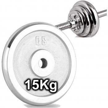 Disco Olimpico 15 kg, Foro 30 mm – Acciaio Piastra Bilanciere