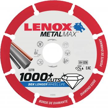 Lenox MetalMax Diamond Metal Cutting Disc 125mm