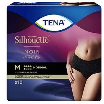 Tena Silhouette Black Low T-TG 10 Pieces