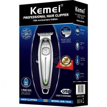 Tondeuse Pro Kemei 1949 0 mm Baldaquin T Lame Finition