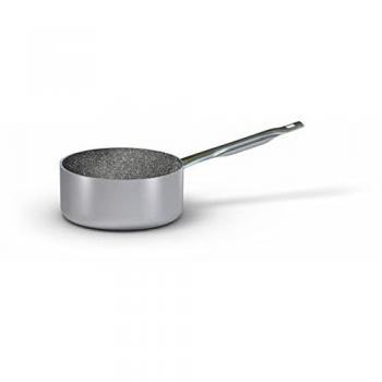Casseruola Antiaderente (20cm) 1 manico PROFESSIONALE SERIE 2800 Alluminato e Nero 2826 20