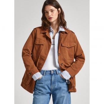 Giacca Donna Pepe Jeans Theresa Cognac Brown