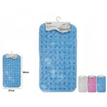 Tappeto PVC per Vasca e Doccia 66x37cm Antiscivolo Sassi