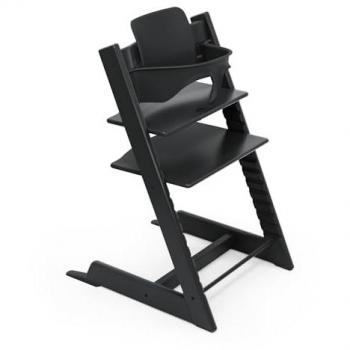 Tripp Trapp Sedia Faggio Nero + Baby Set V2 Nero