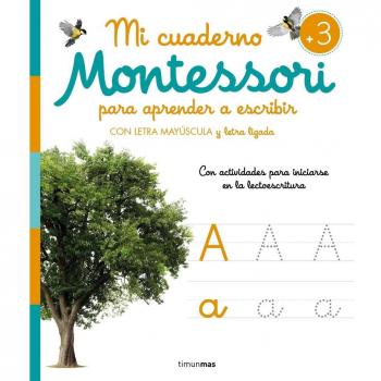 Mi cuaderno montessori para aprender a escribir