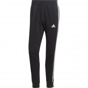 Pantalones de felpa ajustados adidas Essentials 3-Stripes