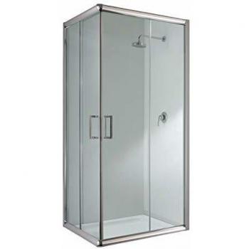 Barra Deslizante Vidrio Claro Mod. Alabama 198 cm
