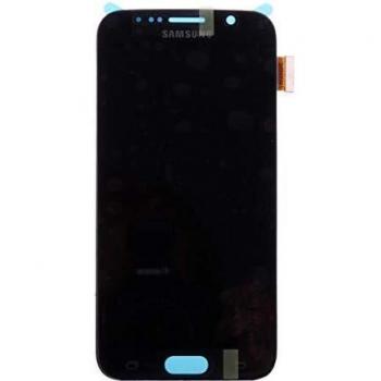 Samsung SVC LCD Assembly Octa Black Galaxy S6, GH97-17260A