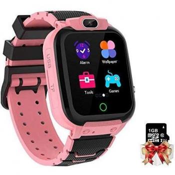 Reloj Smartwatch para Niños Winnes, Impermeable, con Música, Juegos y Calculadora, Ideal como Regalo de Cumpleaños para Niños de 3 a 12 Años