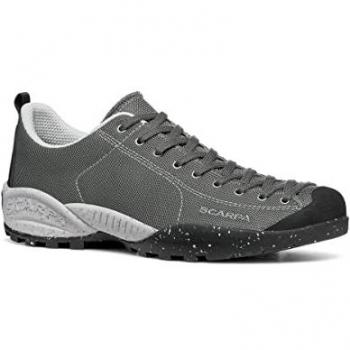 Scarpa Mojito Planet Fabric Herren‑Wanderschuhe, Modell „Lifestyle“, Größe 39,5, Grau