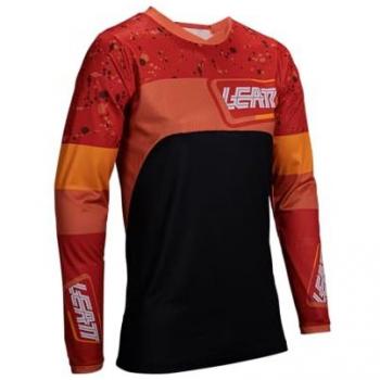 Jersey Moto Leatt 4.5 Enduro Rosso XL