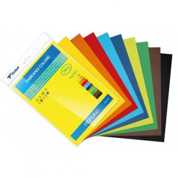 PACK DE 10 CARTULINAS A4 185g COLORES INTENSOS