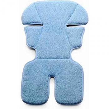 Italbaby 050.0030-02 Double Face Copriseduta per Passeggino, Spugna, Universale, Azzurro