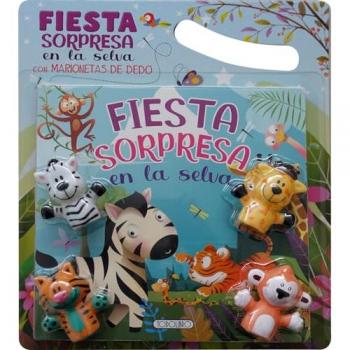 Fiesta sorpresa en la selva - Marionetas de dedo