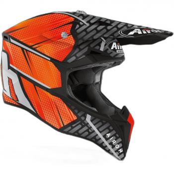 Airoh Wraap Idol MX Helm Orange S für Männer