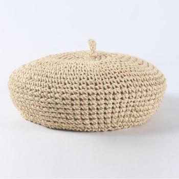 French Style Papyrus Flat Cap
