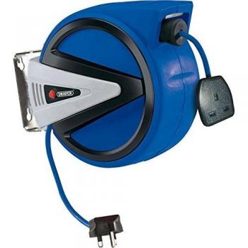 Draper Retractable Extension Lead Cable Reel 240v 20m