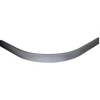 Schulte Duschwannen-Schürze 100x100 cm, rund extra-flach, Höhe 11 cm, Radius 550 mm, Sanitär-Acryl alpin-weiß