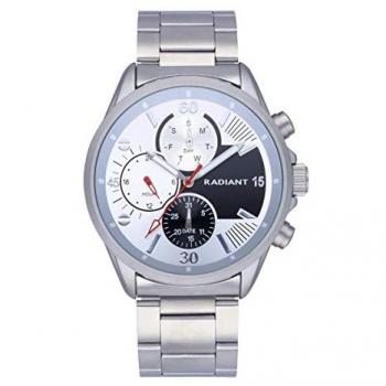 Montre homme Radiant Commander RA571703 bracelet acier inoxydable argenté