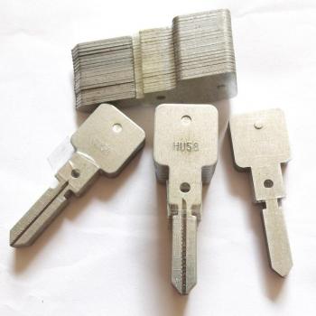10-Pack Engraved Line Car Key Blades