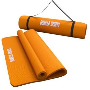 Esterilla de Yoga Deluxe Nbr 190x100x1,5 cm Naranja