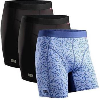 Bóxers de Deporte para Hombre, Secado Rápido, Transpirables, Resistentes al Olor, Suaves, Ligeros, Ropa Interior, Paquete de 3