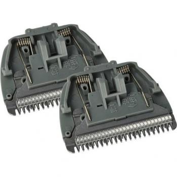 Dual Grey Shaver & Trimmer Heads for Panasonic ER Series (ER‑GB70, ER‑GB60, ER‑221, ER‑2211, ER‑220, ER‑2201, ER‑217, ER‑2171)