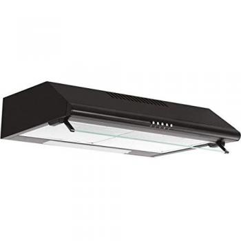 Glem Gas GHC625BK hotte Intégré Noir 126 m³/h C