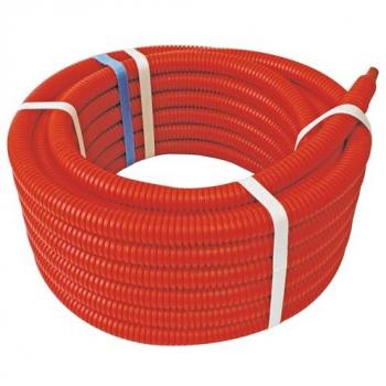 Tube PER gainé rouge SOMATHERM - Ø12 - longueur 50 m
