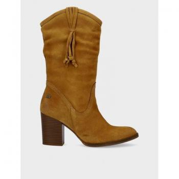 Botas de tacón Mustang estilo cowboy en piel