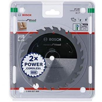 Bosch Pro 140mm 24 Tooth 10mm Cordless Circular Saw Blade for Wood