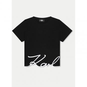 T‑shirt Noir pour Fille de 5 ans – Karl Lagerfeld Kids