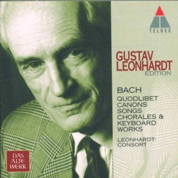 Gustav Leonhardt - Bach : Quodlibet, Canons, Chants, Chorals et Œuvres pour Clavier