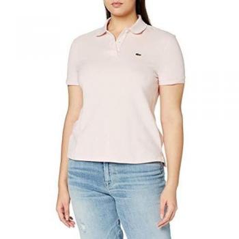 Women's Lacoste Pink Polo Shirt – Size 42