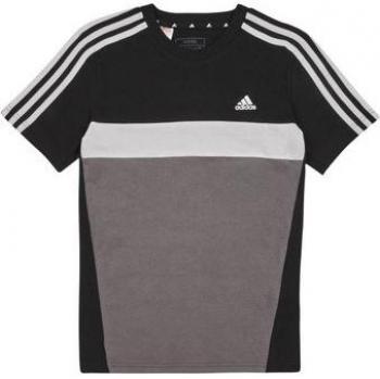 Adidas Tiberio Colour Block T-Shirt Junior - Grau, Grau 11-12 Jahre
