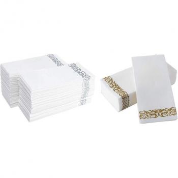 100 Pcs Soft Airlaid Paper Napkins
