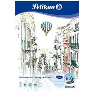 Pelikan Zeichenkarton A4, 25 Blatt