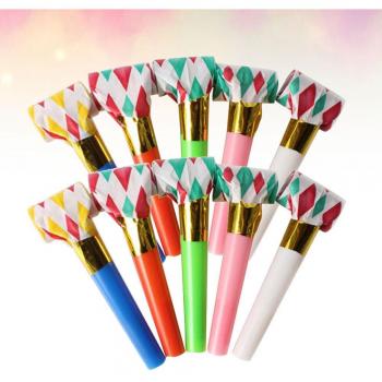Silbatos Divertidos 100 Uds 6 cm - Fiesta Infantil (Ruido Responsable)