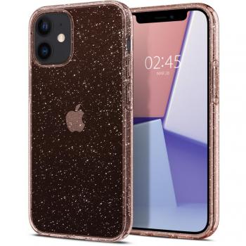 Coque Spigen Liquid Crystal Glitter Rose Quartz