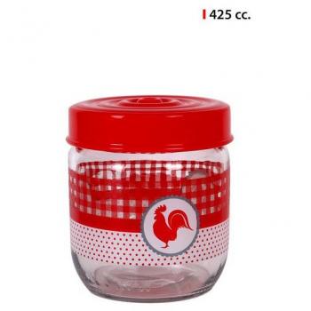 Tarro de Vidrio Decorado Privilege 425cc