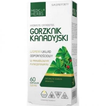 Ekstrakt Gorzknika Kanadyjskiego 60 kaps