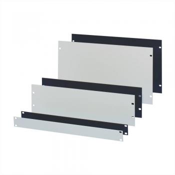 Piastra cieca 19 2 HE RAL 7021 grigio scuro per server - confezione da 2 pz