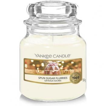 Bougie Jarre Gâteau Sucré - Yankee Candle Spun Sugar Flurries 104 g