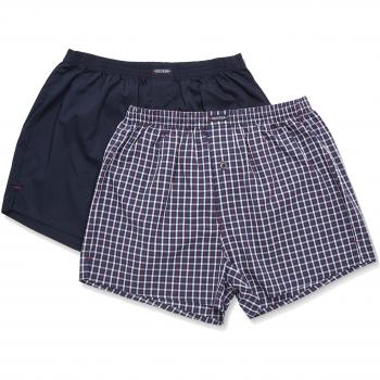 Ceceba Web-Shorts 2er Pack-Bóxer Hombre Blau