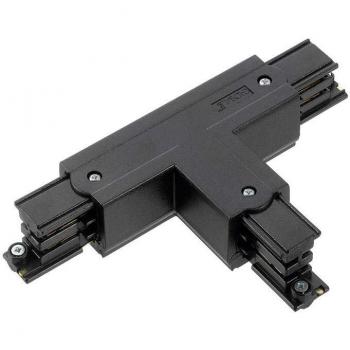 LEDBOX Unión T carril trifásico, negro
